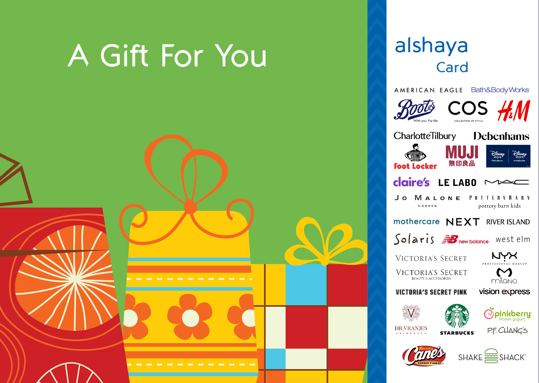 Alshaya Gift Card