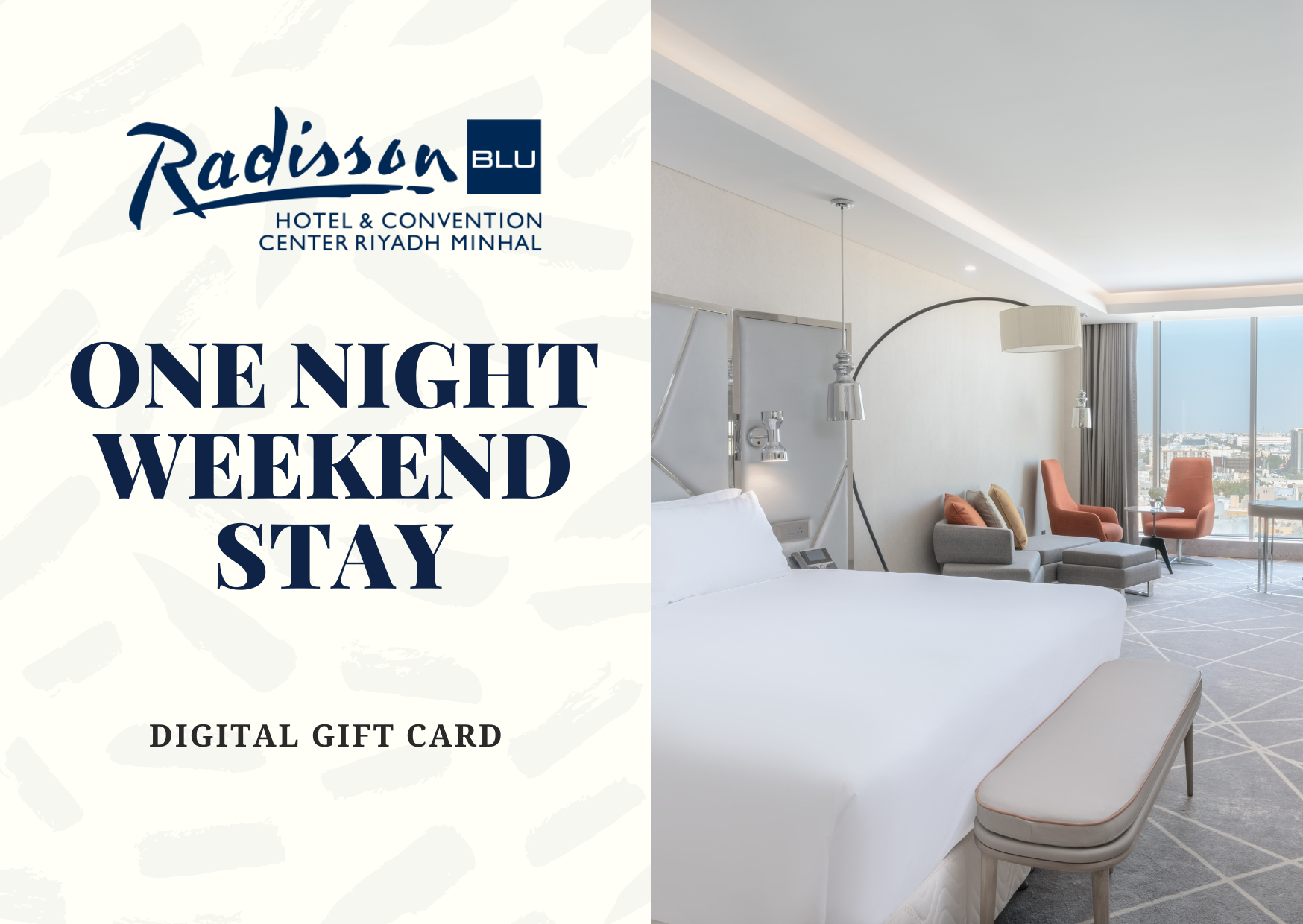 Radisson Blu Minhal Riyadh One Night Weekend Card